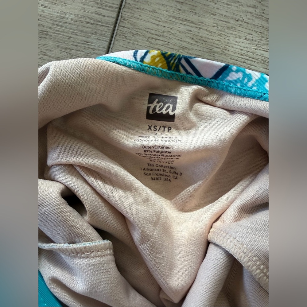 Women’s XS Tea Collection One Piece Swimsuit - Picture 3 of 5